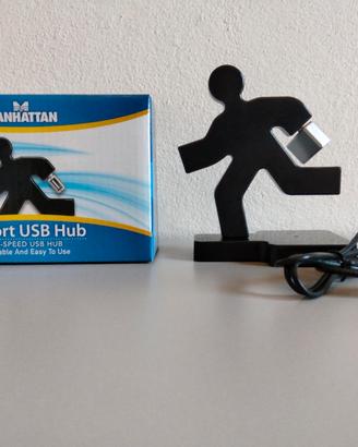 4 PORT USB HUB MANHATTAN