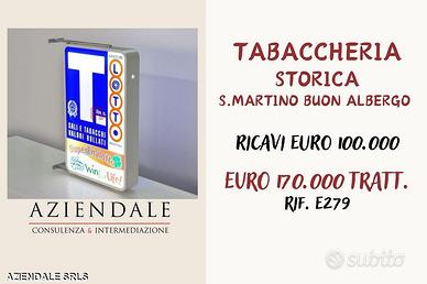 Aziendale-tabaccheria aggi 90.000 a s.martino b/a