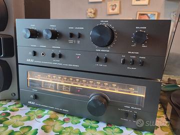 Amplificatore + Sintonizzatore AKAI 
