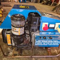 Motosaldatrice Diesel 380 e 220 V GENSET 5KV usata