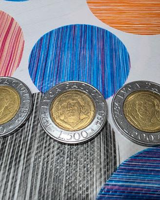 500 Lire Luca Pacioli 1994