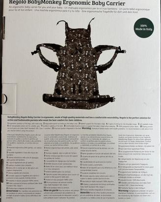 Marsupio Regolo BabyMonkey