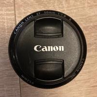 Obiettivo Canon EF 50mm 1:1.8 II Ø52mm