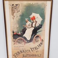 Stampa Fiat Incorniciata