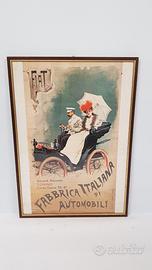 Stampa Fiat Incorniciata