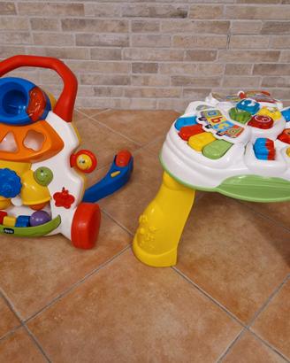 Tavolo prime scoperte Clementoni e Primi passi