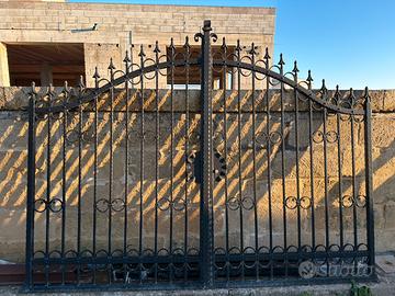 Cancello in ferro battuto