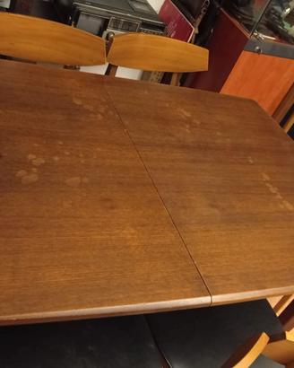 Tavolo pranzo allung. design Wilhelm Renz 60's 