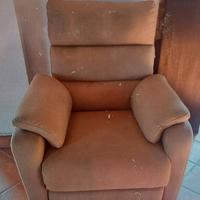 Poltrona elettrica reclinabile