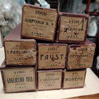 8 RULLI D'EPOCA PER PIANOFORTE AUTIMATICO