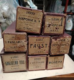 8 RULLI D'EPOCA PER PIANOFORTE AUTIMATICO