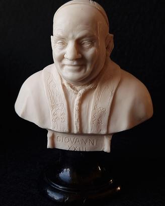 🕊Scultura- Busto di Papa Giovanni XXIII ,Italia