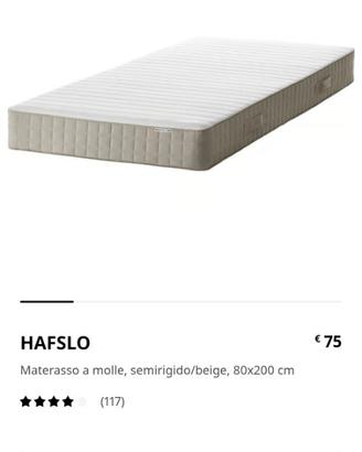 Materasso singolo