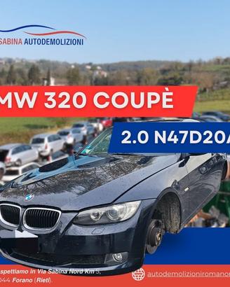 Bmw 320 2012 coupe ricambi usati vettura rottamata