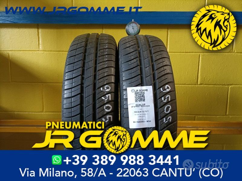 Gomme 155 65 13 DUNLOP ESTIVE Accessori Auto In vendita a Como