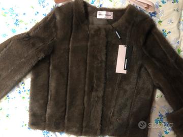 Giacca pelliccia ecologica Sandro Ferrone