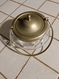 PORTA BON BON IN CRISTALLO ANNI 60