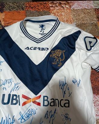 Maglietta Brescia calcio autografata