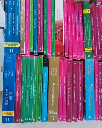 Lotto di 100 romanzi Harmony collezione , jolly 