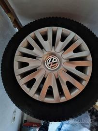 Ruote invernali  complete 15' vw/audi/skoda