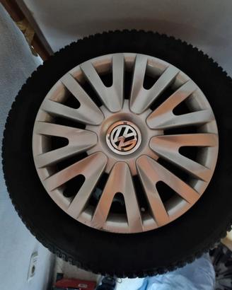 Ruote invernali  complete 15' vw/audi/skoda