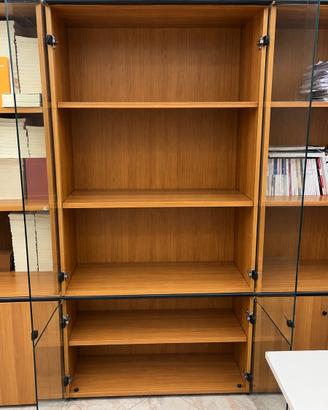 Libreria vetrina ufficio ante in vetro