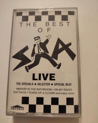 The Best Of Ska Live musicassetta tape