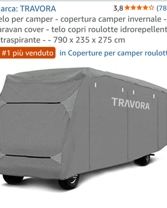 Telo copricamper