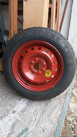 Ruotino di scorta originale  135/80 B13 4x98 Fiat