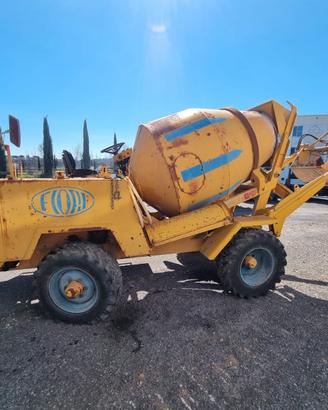 Betoniera dumper fiori