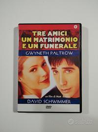 DVD film Tre Amici un Matrimonio e un Funerale 