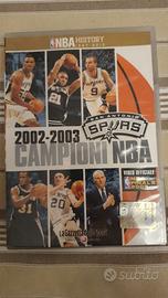 7. san antonio spurs campioni 2002-2003 - dvd nba