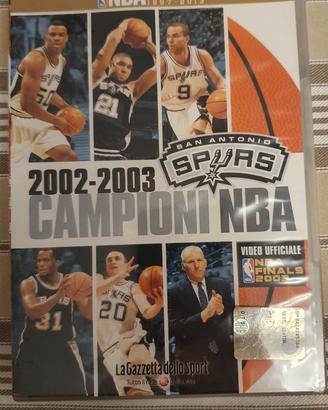 7. san antonio spurs campioni 2002-2003 - dvd nba