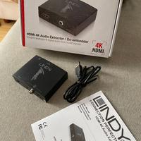Lindy Extractor HDMI 4K Audio