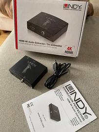 Lindy Extractor HDMI 4K Audio
