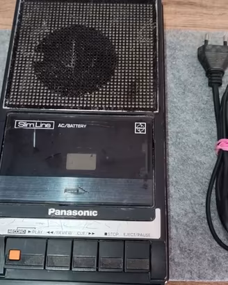Lettore e registratore Panasonic portatile