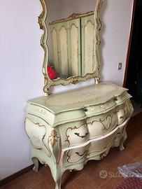 Camera da letto in stile barocco veneziano