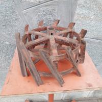 2 ruote in ferro per motozappa honda