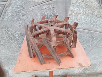 2 ruote in ferro per motozappa honda