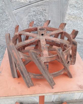 2 ruote in ferro per motozappa honda