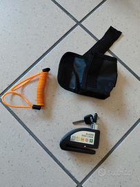 Bloccadisco con allarme 7 mm