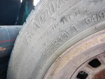 cerchi e gomme alte panda 141