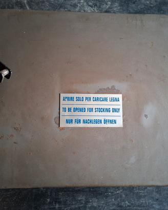 Porta superiore caldaia legna Thermorossi 