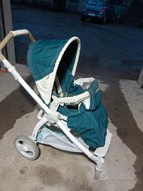 Carrozzina con passeggino