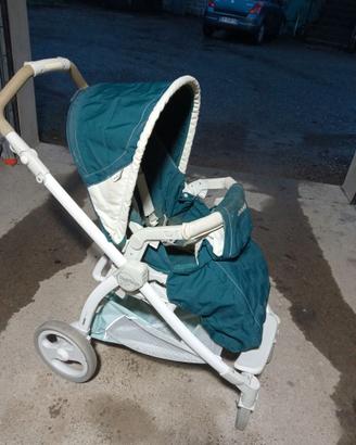 Carrozzina con passeggino