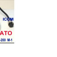 CAVO ADATTATORE MICROFONO YAESU RADIO ICOM