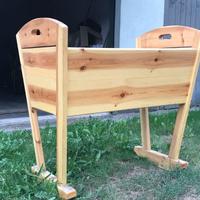 Culla in legno di pino chiaro