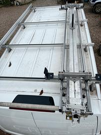 Bagagliera con portascala per furgone