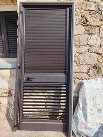 porta persiana con serratura 