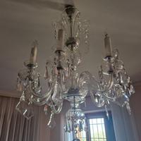 lampadario di cristallo di boemia 